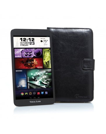 Visual Land Elite ME8QSKC16GBBLK 8-Inch 16 GB Tablet (Black) - Envío Gratuito