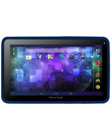 Visual Land Prestige Pro 9D: Dual Core 8Gb Android 4.2 Jelly Bean Tablet with Google Play (Blue) - Envío Gratuito