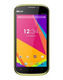 BLU Studio 5.0k, Dual Core, 512MB, 4GB, 5", Android 4.2, Desbloqueado -Amarillo - Envío Gratuito