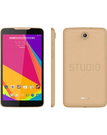 BLU Studio 7.0, Dual Core, 1GB, 8GB, 7.0", Android 4.4, Desbloqueado -Dorado - Envío Gratuito