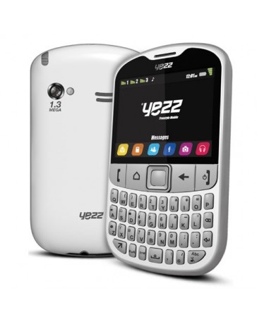 Celular Yezz Wireless Fashion F10, 1.3MP, Desbloqueado -Blanco - Envío Gratuito