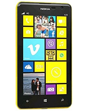 Nokia Lumia 625, Dual Core, 512MB, 8GB, 4.7", Windows Phone, Desbloqueado -Amarillo - Envío Gratuito