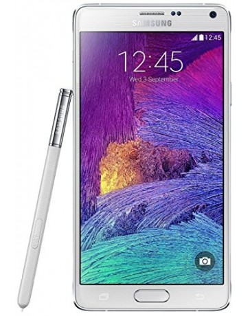 Samsung Galaxy Note 4 N910H 32GB Unlocked GSM Octa-Core Smartphone - Unlocked - Retail Packaging - (White) - Envío Gratuito