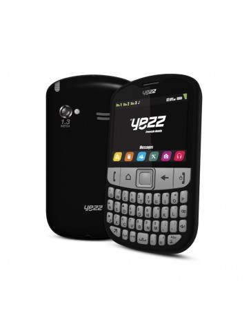 Yezz Wireless Fashion F10, 2.2", Desbloqueado -Negro - Envío Gratuito