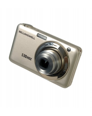 Camara Digital Bell+Howell S30HDZ-C, 15MP, 2.7" LCD, 5X - Champan - Envío Gratuito