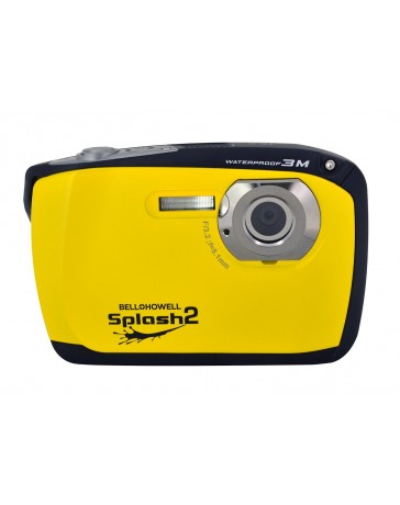 Camara Digital Bell+Howell Splash II WP16-Y, 16MP, 4X , 2.5" LCD - Amarillo - Envío Gratuito