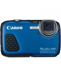 Camara digital Canon PowerShot D30, 12.1MPx, 5 x, Sumergible -Azul - Envío Gratuito