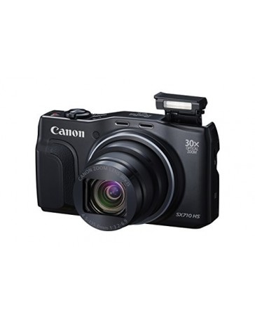 Camara Digital Canon PowerShot SX710 HS, 30x, 20.3MP -Negro - Envío Gratuito