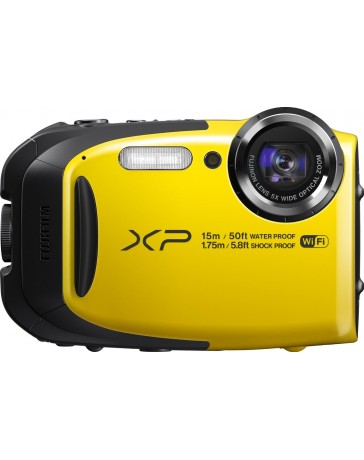 Camara Digital Fujifilm FinePix XP80, 2.7" LCD Waterproof -Amarillo - Envío Gratuito