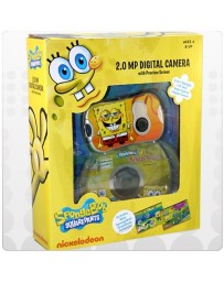 Camara Digital Nickelodeon SpongeBob 27062, 2MP, 2.5x, 1.4" LCD - Amarillo - Envío Gratuito