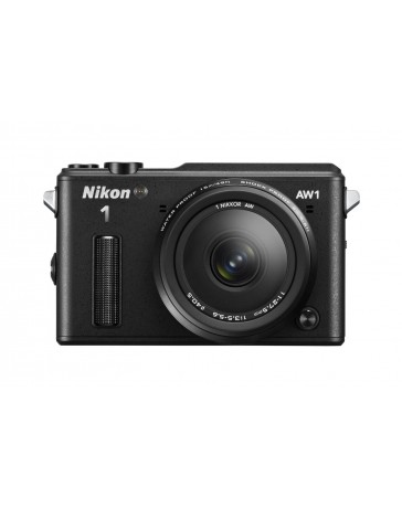 Camara Digital Nikon 1 AW 1, 14.2 MPx, Sumergible -Negro - Envío Gratuito