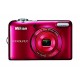 Camara Digital Nikon COOLPIX L32, 5x, 3" -Rojo - Envío Gratuito