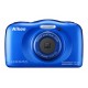 Camara Digital Nikon COOLPIX S33, 13.2MP, 3x -Azul - Envío Gratuito