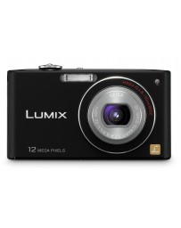 Camara Digital Panasonic Lumix DMC-FX48, 12MP, 5X, 2.5" LCD - Negro - Envío Gratuito