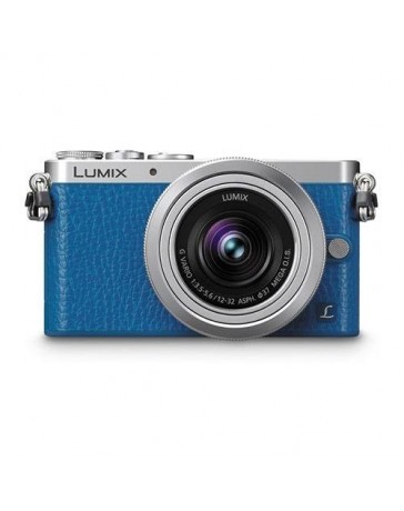 Camara Digital Panasonic LUMIX DMC-GM1KA, 16MP, 3" LCD - Azul con Plata - Envío Gratuito