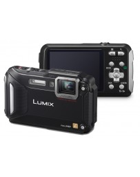 Camara Digital Panasonic Lumix DMC-TS25, 16.1 MP, 8x -Negro - Envío Gratuito