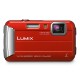 Camara Digital Panasonic Lumix DMC-TS25, 16.1 MP, 8X -Rojo - Envío Gratuito