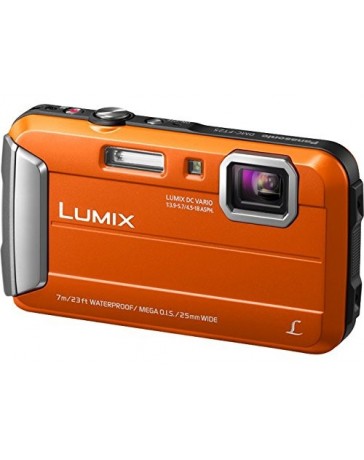 Camara Digital Panasonic Lumix DMC-TS25D, 2.7", LCD -Naranja - Envío Gratuito