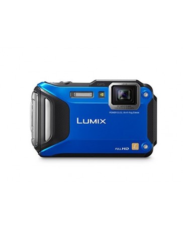 Camara Digital Panasonic LUMIX DMC-TS6A, 16 MP 4.6x LCD-Azul - Envío Gratuito