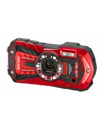 Camara Digital Ricoh WG-30, 16MP 5x 3"LCD Waterproof -Rojo - Envío Gratuito