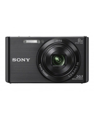 Cámara Digital Sony DSCW830/B 20.1 MP con Pantalla LCD de 2.7" (Negro) - Envío Gratuito