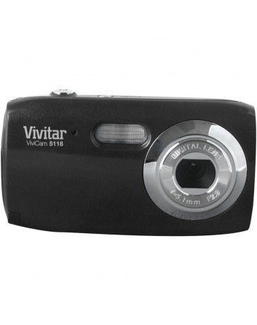 Camara Digital Vivitar V5118-LIC, 5.1 MP, 4X - Negro - Envío Gratuito