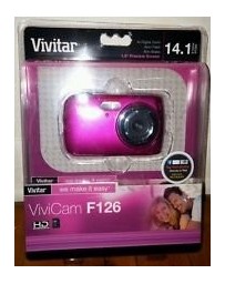 Camara Digital Vivitar ViviCam VF126, 14.1MP 2.7" LCD - Envío Gratuito