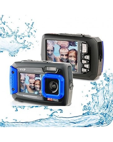 Camara Digital Waterproof ACQUA 8800, 20MP - Azul - Envío Gratuito