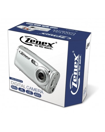 Camara Digital Zenex ZN-DC5310, 5MP, 4X -Blanco - Envío Gratuito