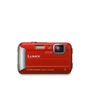 Camara Panasonic LUMIX DMC-TS30R, -Rojo - Envío Gratuito