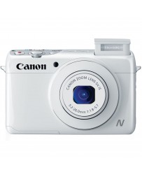 Canon PowerShot N100 - Digital camera - compact - 12.1 Mpix - 5 x optical zoom - Wi-Fi - white - Envío Gratuito