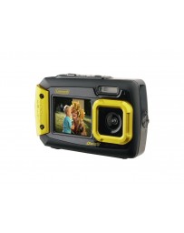 Coleman Duo2 2V9WP-Y 20 MP Waterproof Digital Camera with Dual LCD Screen (Yellow) - Envío Gratuito