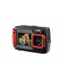 Coleman Duo2 2V9WP-R 20 MP Waterproof Digital Camera with Dual LCD Screen (Red) - Envío Gratuito