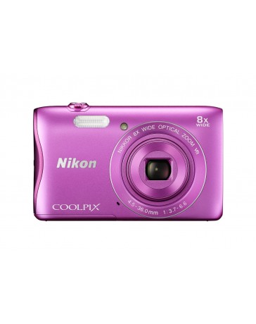 Nikon COOLPIX S3700 (Pink) - Envío Gratuito