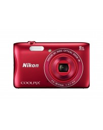 Nikon COOLPIX S3700 (Red) - Envío Gratuito