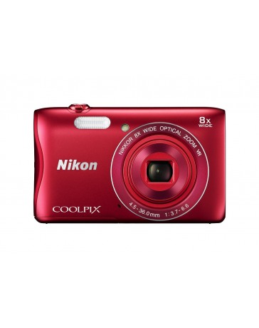 Nikon COOLPIX S3700 (Red) - Envío Gratuito