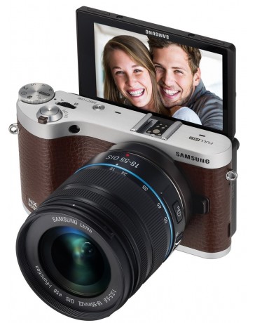 Samsung NX300M 20.3MP CMOS Smart WiFi & NFC Compact Interchangeable Lens - Envío Gratuito