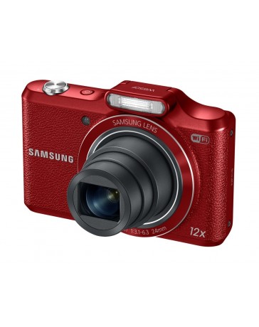 Samsung WB50F 16.2 Megapixel Compact Camera - Red - Envío Gratuito