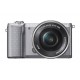 Sony Alpha a5000 20.1 MP SLR Camera (Silver) - Envío Gratuito