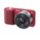 Sony Alpha NEX NEX3A/R Digital Camera with 16mm F2.8 Lens (Red) - Envío Gratuito