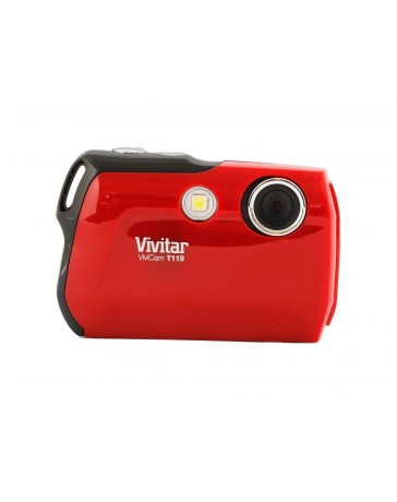 Vivitar 12.1MP Digital Camera with 1.8-Inch TFT (VT119-RED) - Envío Gratuito