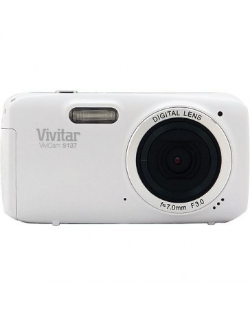 Vivitar 16.1MP Digital Camera with 3-Inch TFT - White (VS137-WHT) - Envío Gratuito