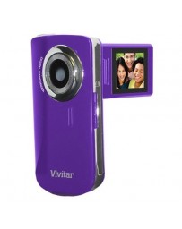 Vivitar DVR620-GRP Compact Digital Camera 5 MP Compact System Camera with 1.8-Inch TFT LCD- Body Only (Purple) - Envío Gratuito