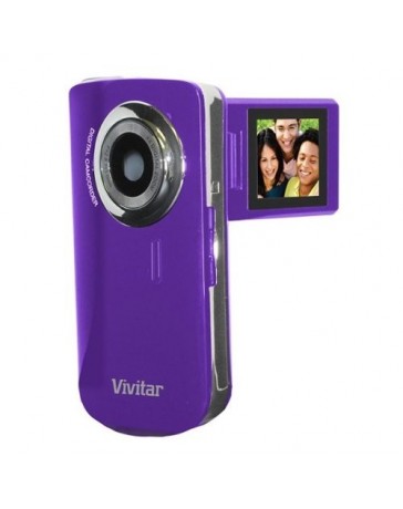 Vivitar DVR620-GRP Compact Digital Camera 5 MP Compact System Camera with 1.8-Inch TFT LCD- Body Only (Purple) - Envío Gratuito