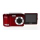 Vivitar VT028-RED 12 MP Digital Camera with 2.4-Inch TFT 12MP Compact System Camera with 2.4-Inch TFT LCD - Body Only (Black) - 