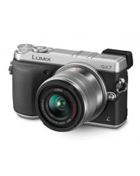 Camara Profesional Panasonic LUMIX GX7, 16 MP, 14-42mm, LCD 3" -Plata - Envío Gratuito