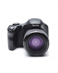 Kodak AZ651 20MP Digital Camera with 65x Optical Zoom 3-Inch Articulating LCD OIS Wi-Fi EVF JPEG/RAW (Black)