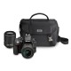 Nikon D3300 DX-format DSLR Kit w/ 18-55mm DX VR II & 55-200mm DX VR II Zoom Lenses and Case - Envío Gratuito