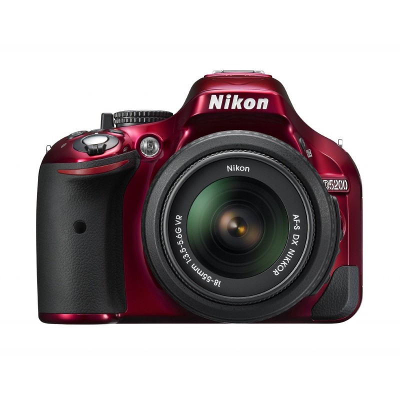 Camara Réflex Nikon D5500 con 18-55mm VR II Roja