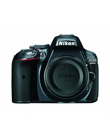 Nikon D5300 24.2 MP CMOS Digital SLR Camera with Built-in Wi-Fi and GPS Body Only (Grey) - Envío Gratuito